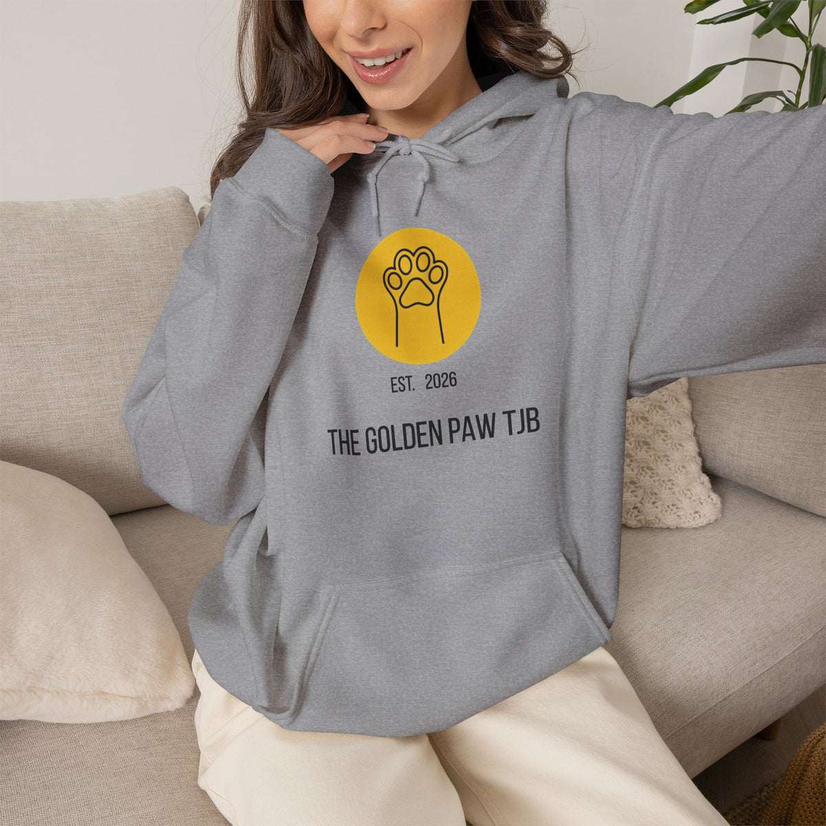 Unisex Heavy Blend Hoodie - The Golden Paw TJB | EST. 2026 Golden Paw