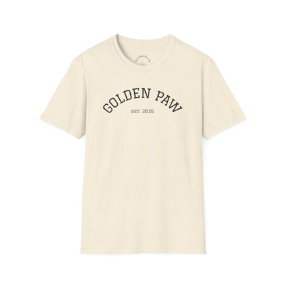 Unisex T-Shirt - Golden Paw EST 2026 - The Golden Paw TJB