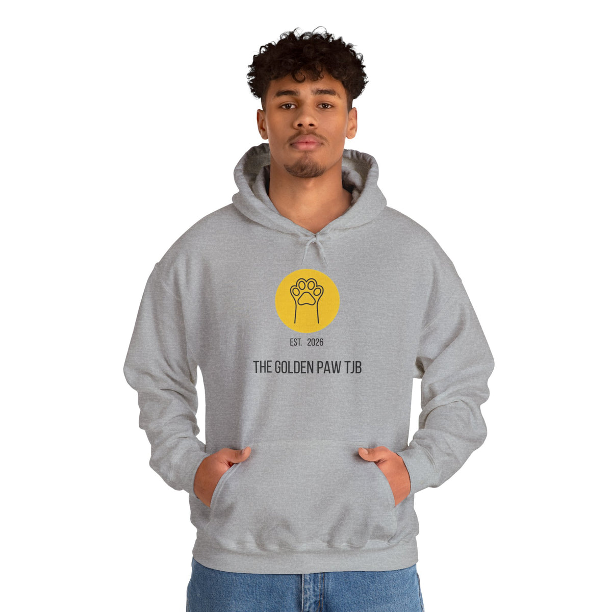 Unisex Heavy Blend Hoodie - The Golden Paw TJB | EST. 2026 Golden Paw