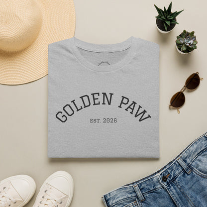 Unisex T-Shirt - Golden Paw EST 2026 - The Golden Paw TJB