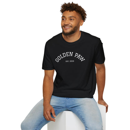 Unisex T-Shirt - Golden Paw EST 2026 - The Golden Paw TJB
