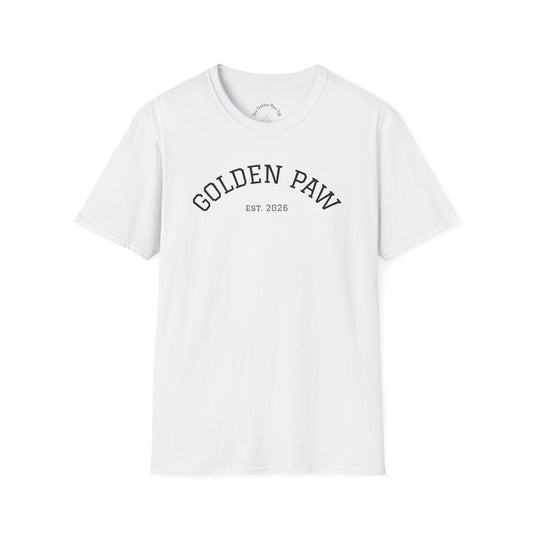 Unisex T-Shirt - Golden Paw EST 2026 - The Golden Paw TJB