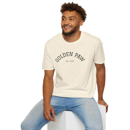 Unisex T-Shirt - Golden Paw EST 2026 - The Golden Paw TJB