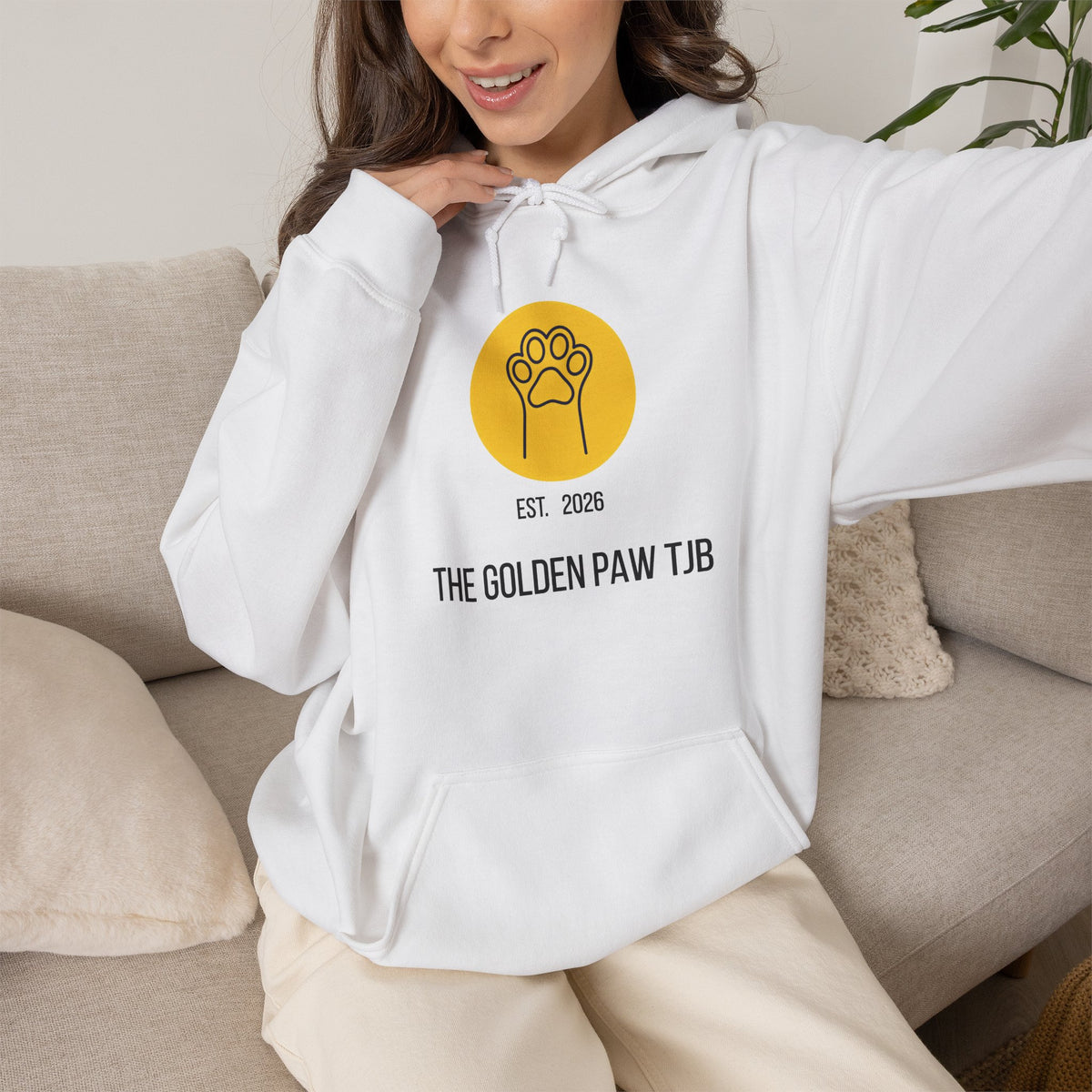 Unisex Heavy Blend Hoodie - The Golden Paw TJB | EST. 2026 Golden Paw