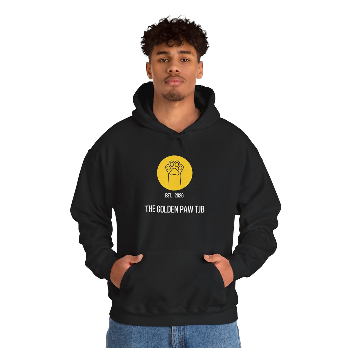 Unisex Heavy Blend Hoodie - The Golden Paw TJB | EST. 2026 Golden Paw