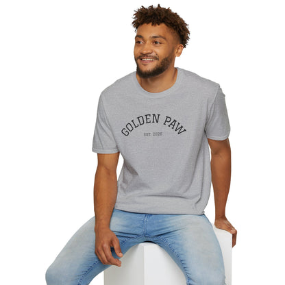 Unisex T-Shirt - Golden Paw EST 2026 - The Golden Paw TJB