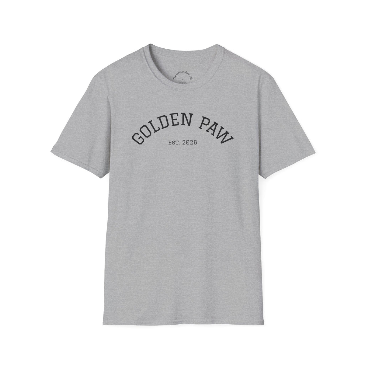 Unisex T-Shirt - Golden Paw EST 2026 - The Golden Paw TJB