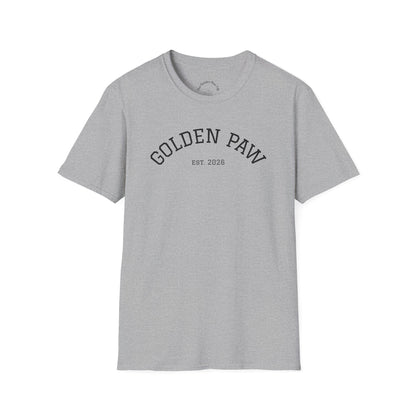 Unisex T-Shirt - Golden Paw EST 2026 - The Golden Paw TJB