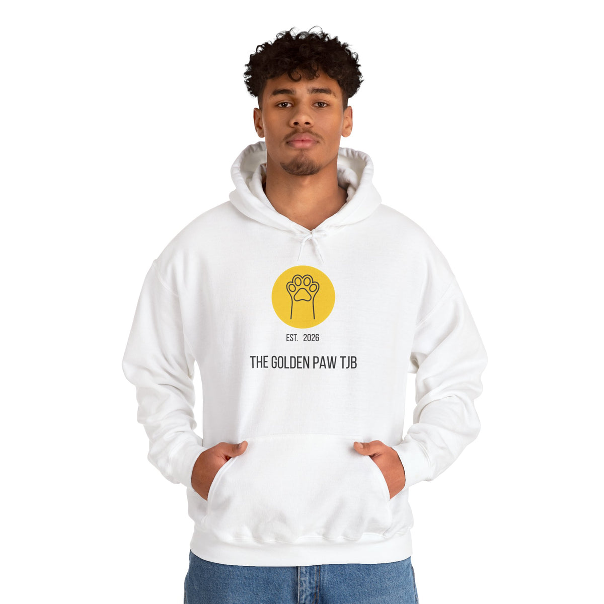 Unisex Heavy Blend Hoodie - The Golden Paw TJB | EST. 2026 Golden Paw