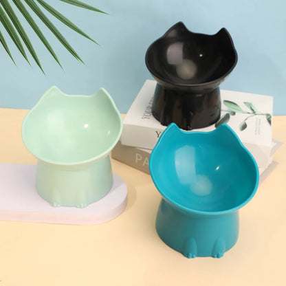 WhiskerWare - Elevated Calm Bowl | Anti-Vomit & Whisker Friendly for Cats & Small Dogs