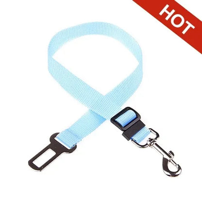 Adjustable Dog Car Seat Belt - Safety Travel Leash