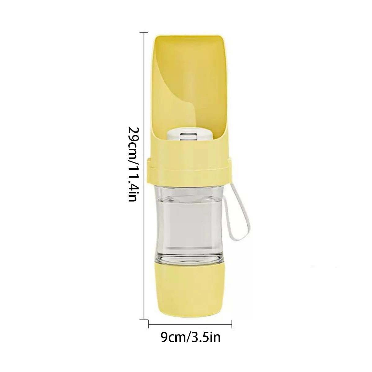 Portable Dog Water Bottle - 500ml Leakproof Pet Travel Bottle For Walking