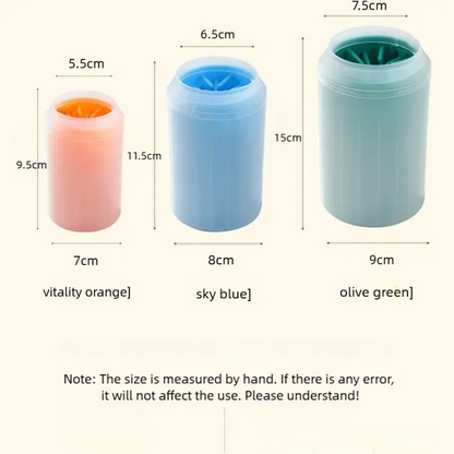 Muddy Paws No More - Portable Dog Paw Cleaner Cup
