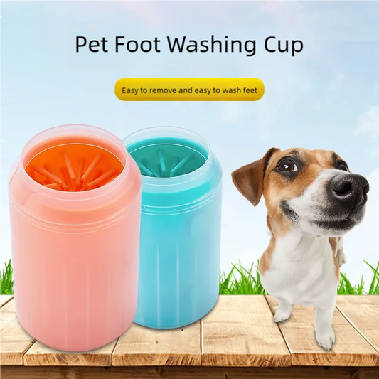 Muddy Paws No More - Portable Dog Paw Cleaner Cup