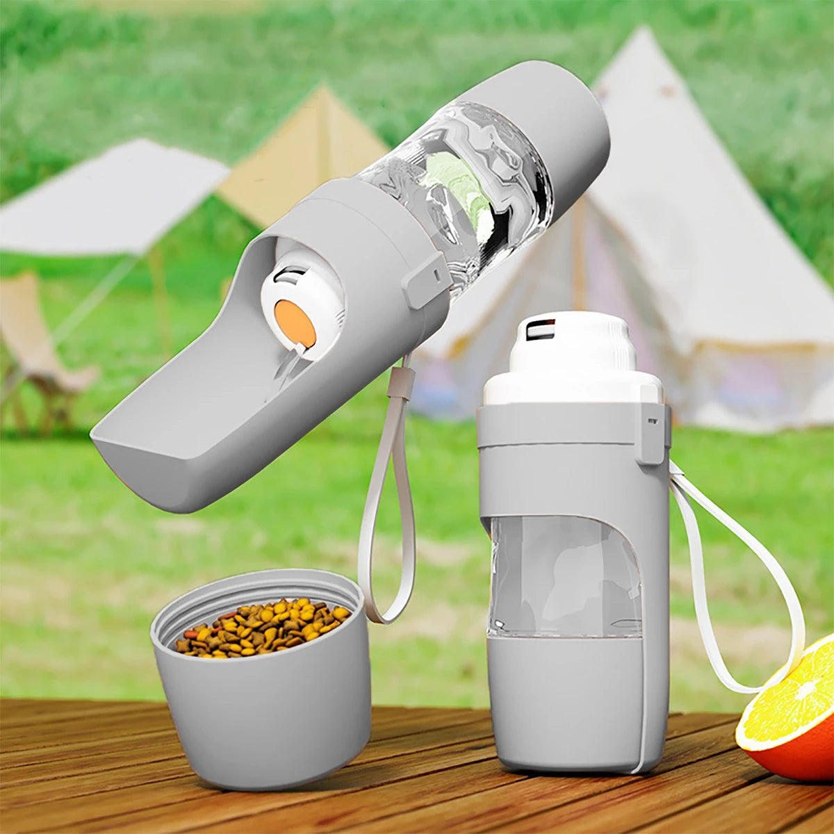 Portable Dog Water Bottle - 500ml Leakproof Pet Travel Bottle For Walking