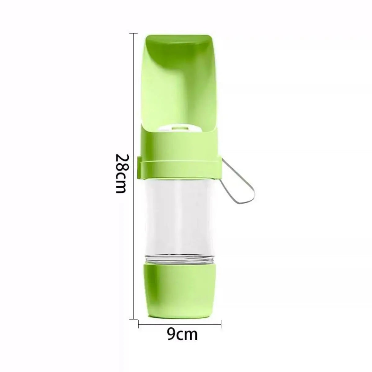 Portable Dog Water Bottle - 500ml Leakproof Pet Travel Bottle For Walking