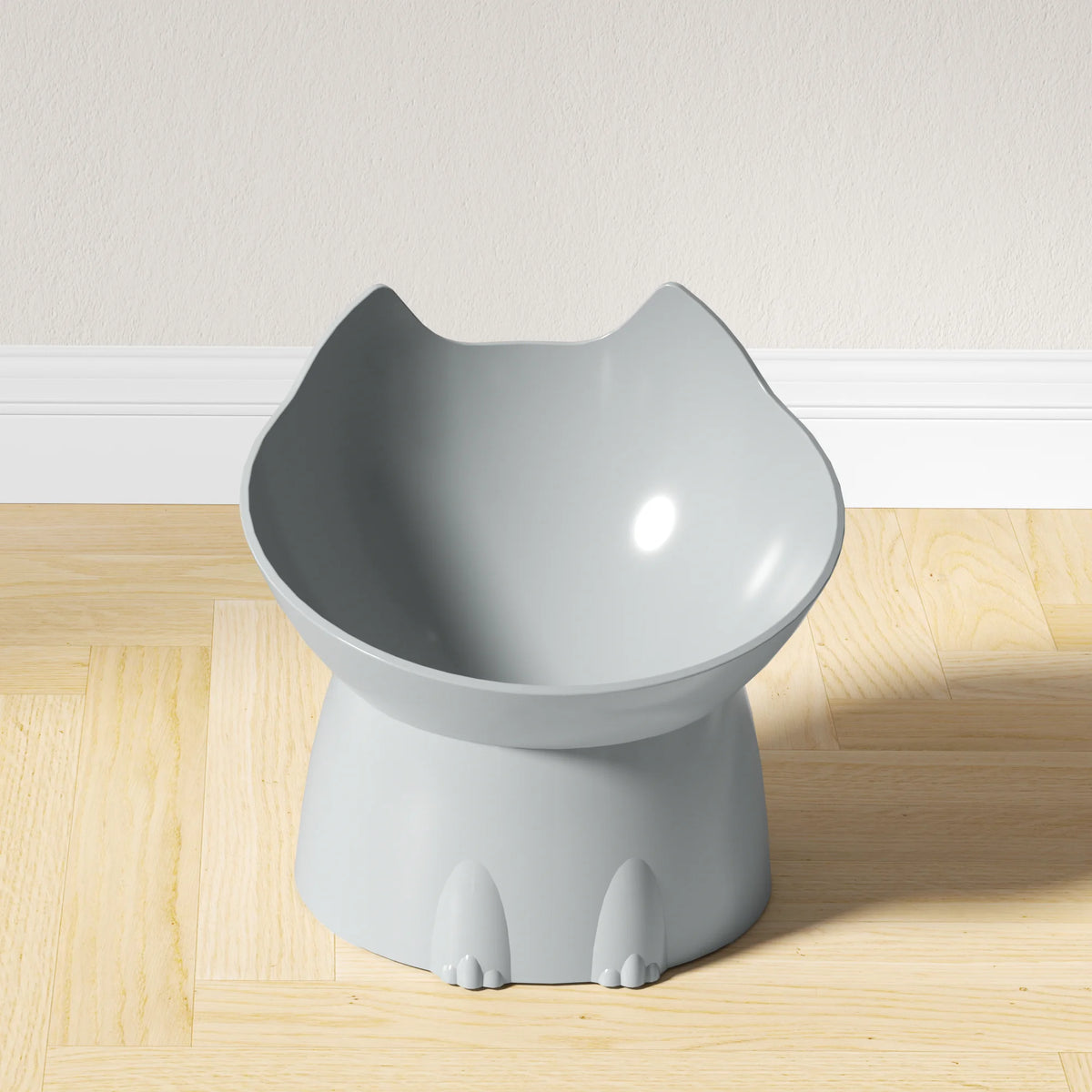WhiskerWare - Elevated Calm Bowl | Anti-Vomit & Whisker Friendly for Cats & Small Dogs