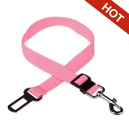 Adjustable Dog Car Seat Belt - Safety Travel Leash