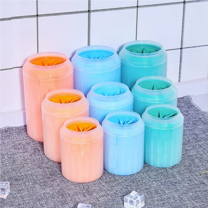 Muddy Paws No More - Portable Dog Paw Cleaner Cup