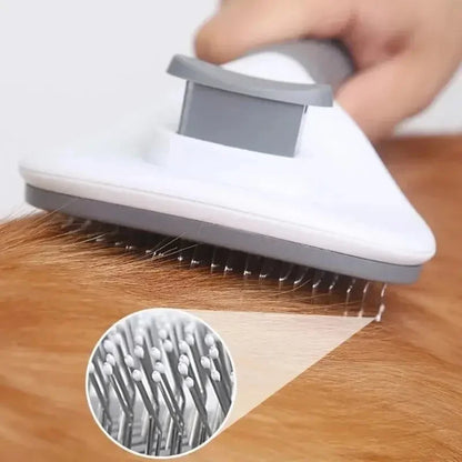 Self - Cleaning Slicker Brush for Dogs & Cats