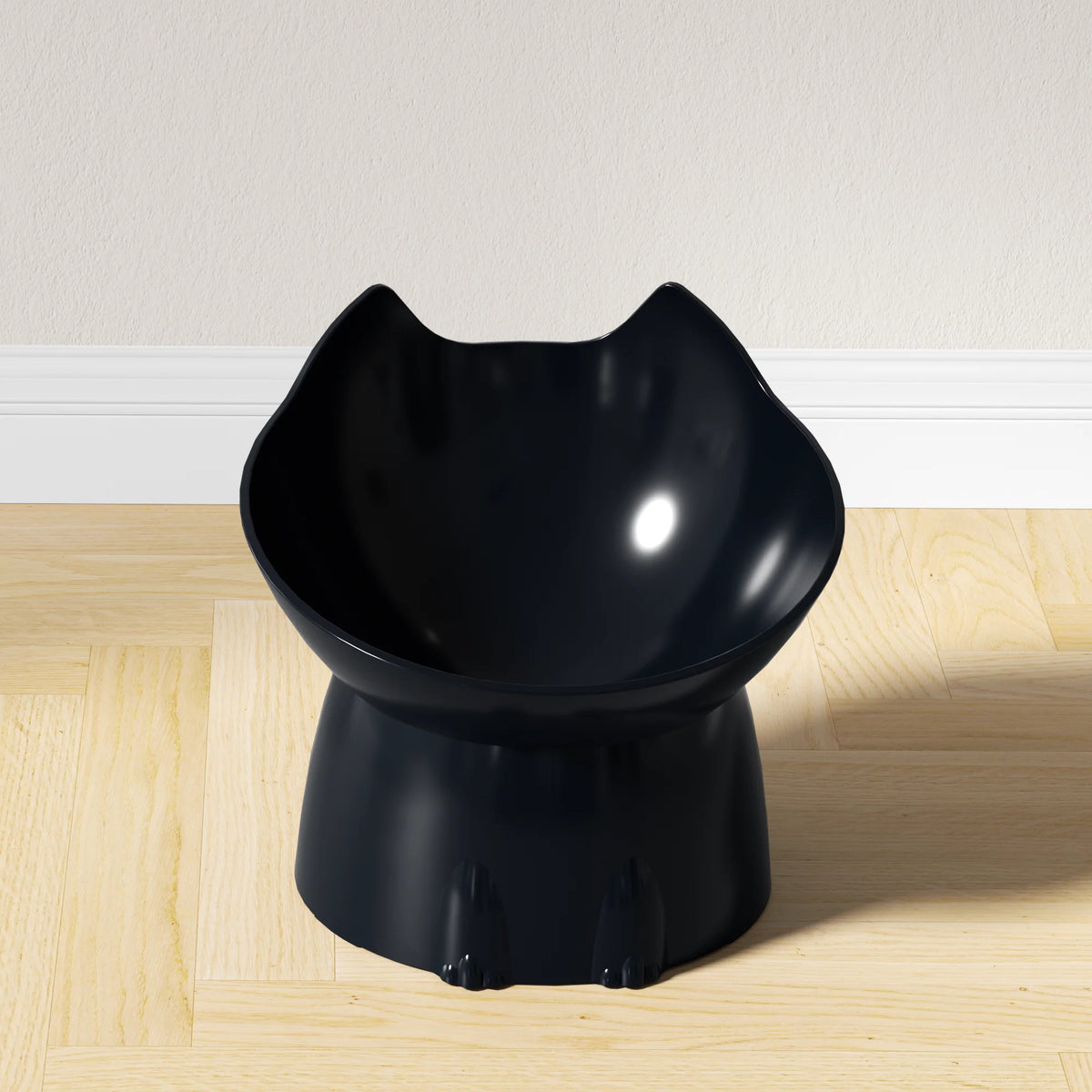 WhiskerWare - Elevated Calm Bowl | Anti-Vomit & Whisker Friendly for Cats & Small Dogs