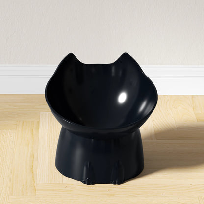 WhiskerWare - Elevated Calm Bowl | Anti-Vomit & Whisker Friendly for Cats & Small Dogs