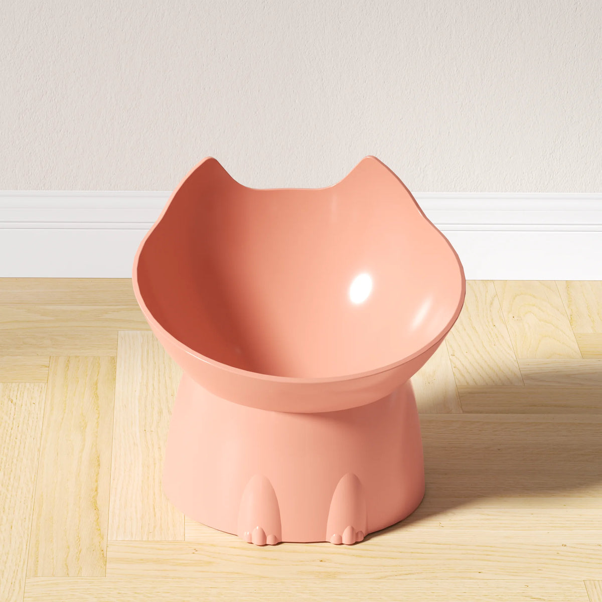 WhiskerWare - Elevated Calm Bowl | Anti-Vomit & Whisker Friendly for Cats & Small Dogs