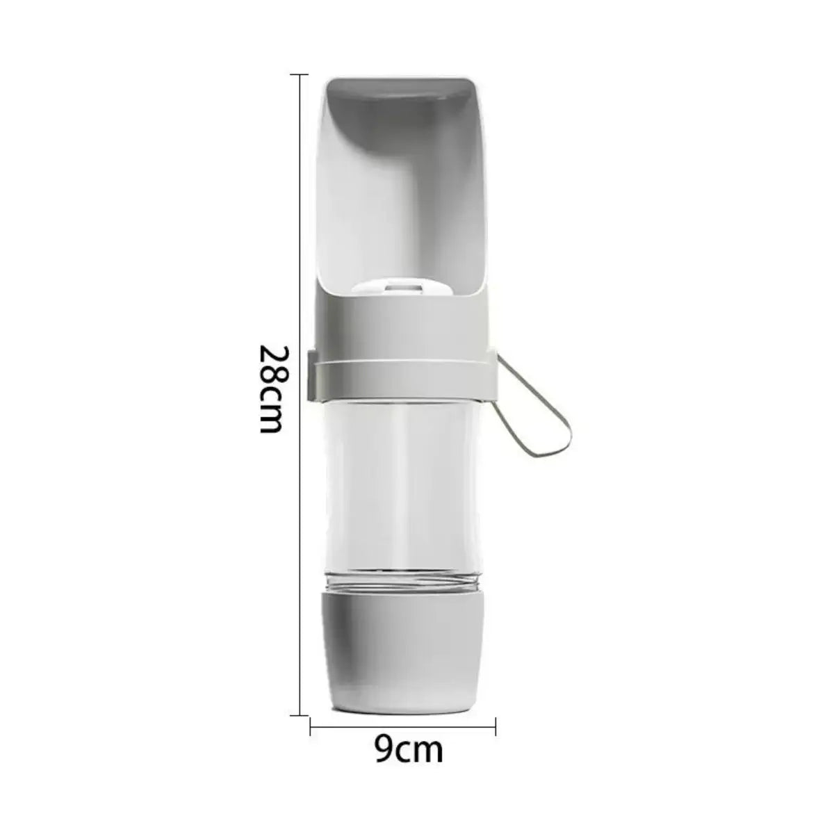 Portable Dog Water Bottle - 500ml Leakproof Pet Travel Bottle For Walking