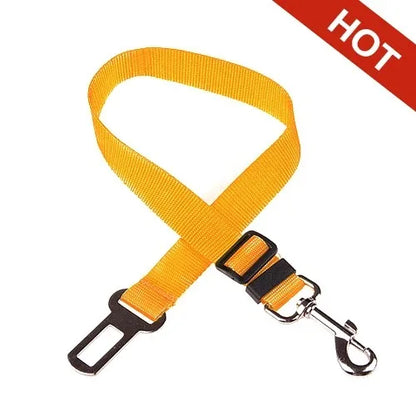 Adjustable Dog Car Seat Belt - Safety Travel Leash